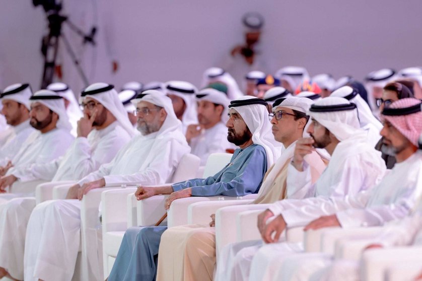 Un momento de la reunión anual del Gobierno de EAU. (Twitter)