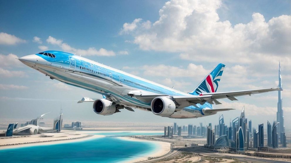 Dubai Airshow 2023 comienza este lunes. (Twitter)
