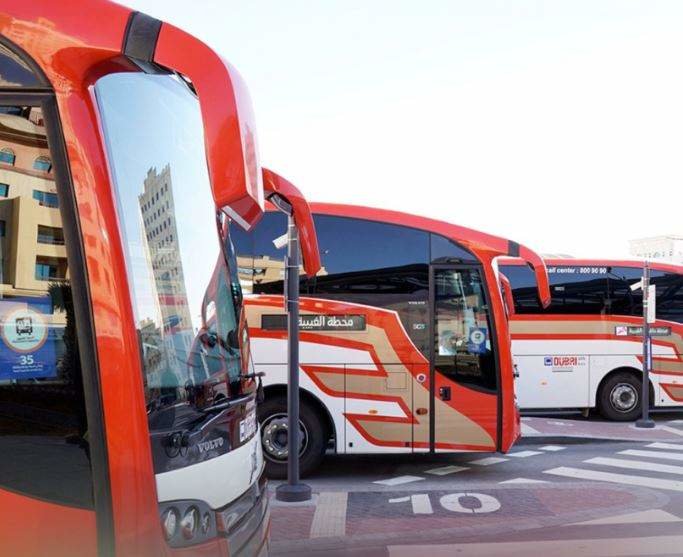 Autobuses de Dubai. (RTA)