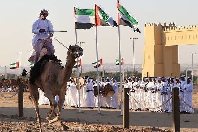 Una imagen del Festival Sheikh Zayed Heritage celebrado en Abu Dhabi.