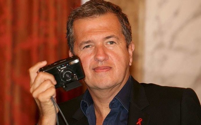 El fotógrafo peruano Mario Testino.