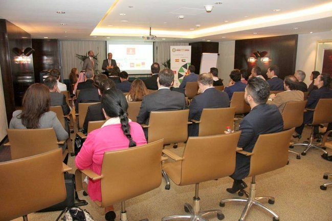 Asamblea General del SBC en el hotel Media One de Dubai. (EL CORREO DEL GOLFO)