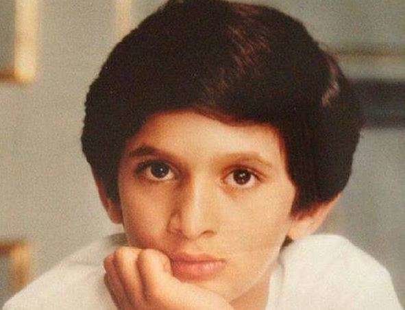 Una imagen del Jeque Rashid Al Maktoum de niño.