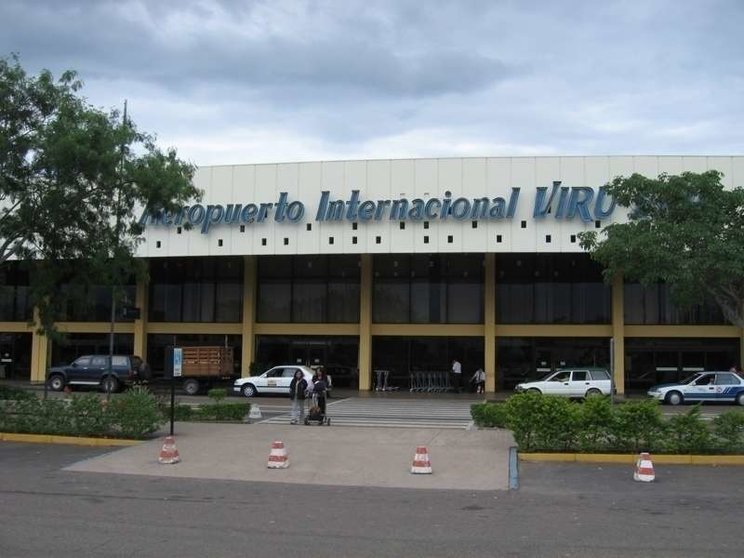 Aeropuerto Viru Viru en Bolivia.