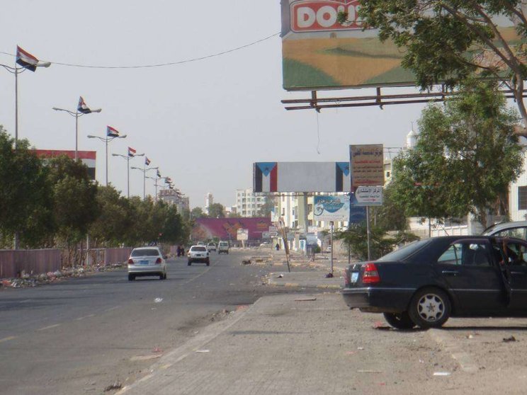Una imagen del distrito de Al Mansora en Adén.