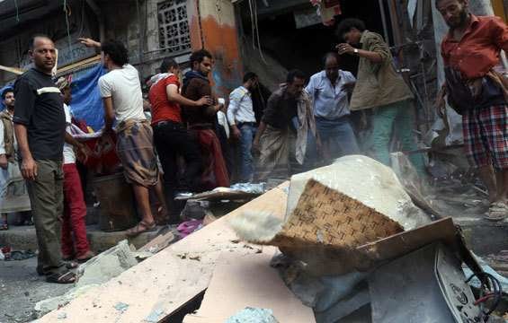 El ataque al mercado en Yemen dejó 70 heridos y al menos 17 muertos.
