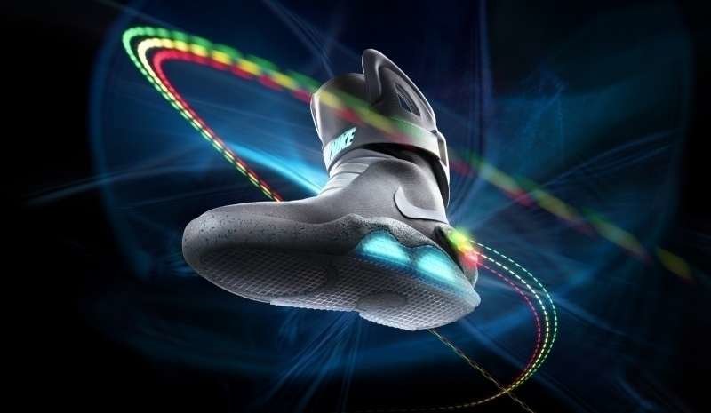 Una imagen de las deportivas de Nike inspiradas en la película.