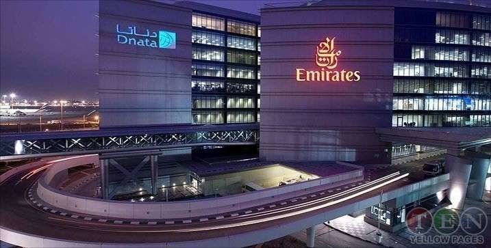 La sede en Dubai del Grupo Emirates.