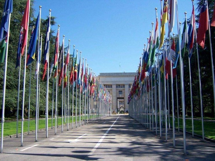Sede de Naciones Unidas en Ginebra.