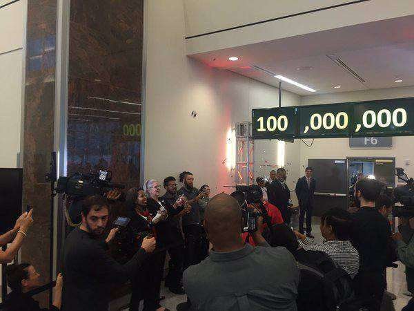 Gran expectativa en Atlanta por la llegada del viajero 100 millones.