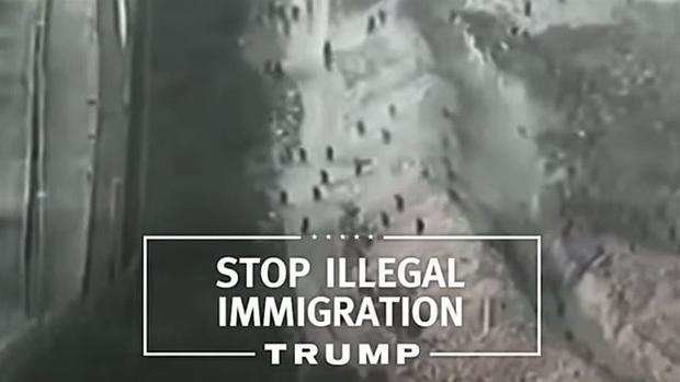 Una captura del vídeo presentado en la campaña electoral de Trump.