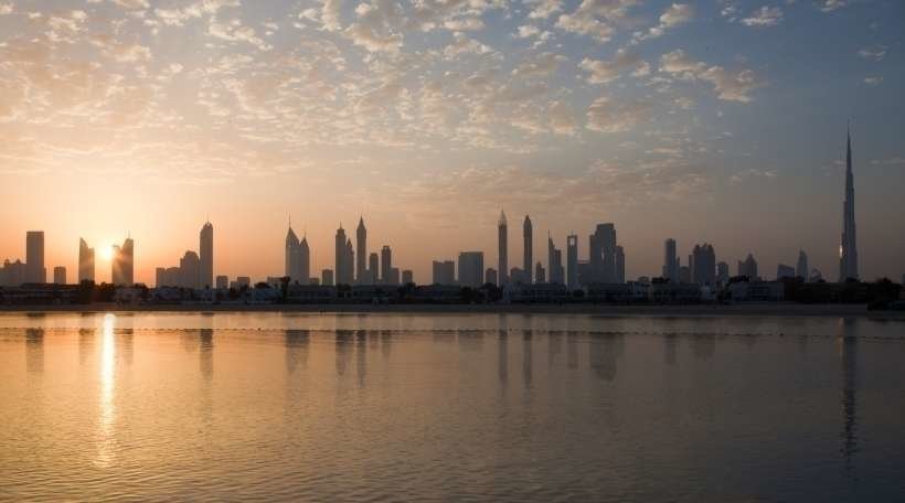 Una imagen del emirato de Dubai.