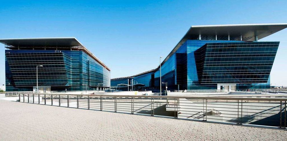 Imagen del Business Park en el Aeropuerto Internacional de Dubai World Central.