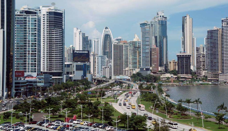 Perspectiva urbana de Ciudad de Panamá.