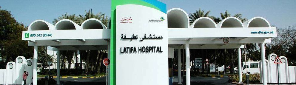El bebé fue resucitado en el hospital Latifa de Dubai.