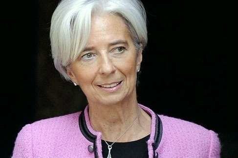La directora del Fondo Monetario Internacional, Christine Lagarde. (Adam Sage)