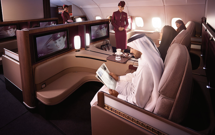 Qatar Airways es una de las aerolíneas mejores del mundo.