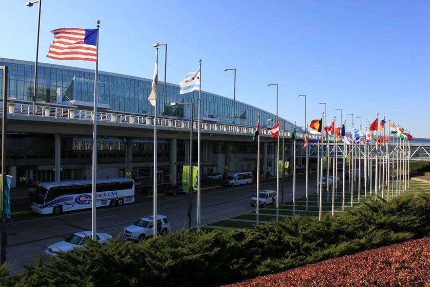 El aeropuerto internacional de Chicago O'Hare.