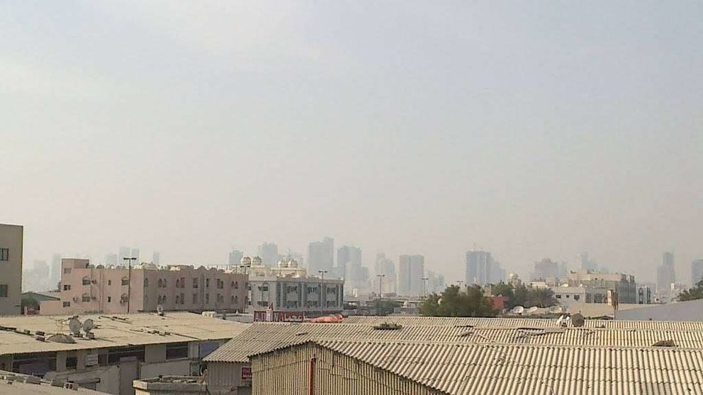 Imagen de la zona industrial del emirato de Sharjah.