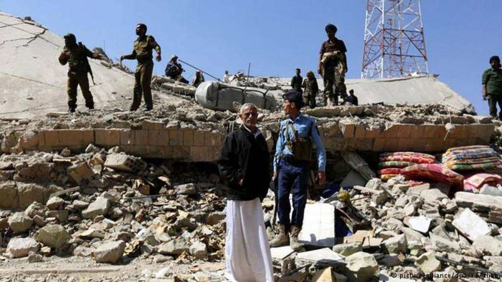 Imagen de un atentado suicida en Yemen.