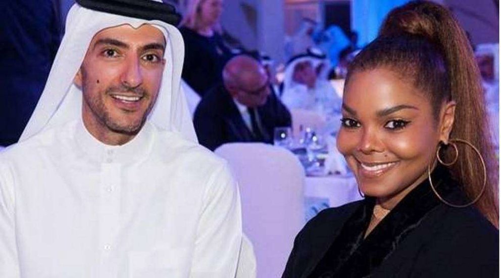 La cantante Janet Jackson y su esposo qatarí Wissam Al Mana.
