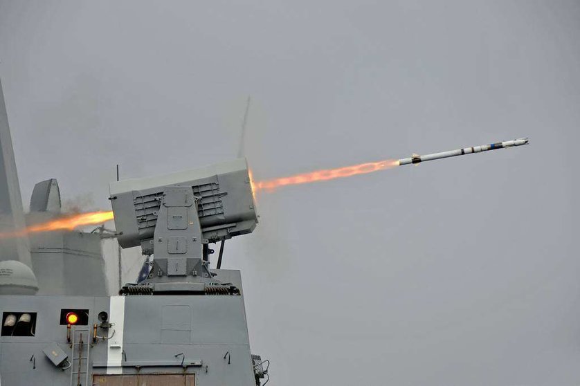 Un misil RIM 116. (US Navy)