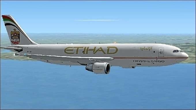Un avión de Etihad