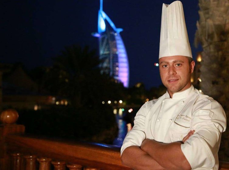 Óscar Poquet, chef del restaurante Al Hambra. 