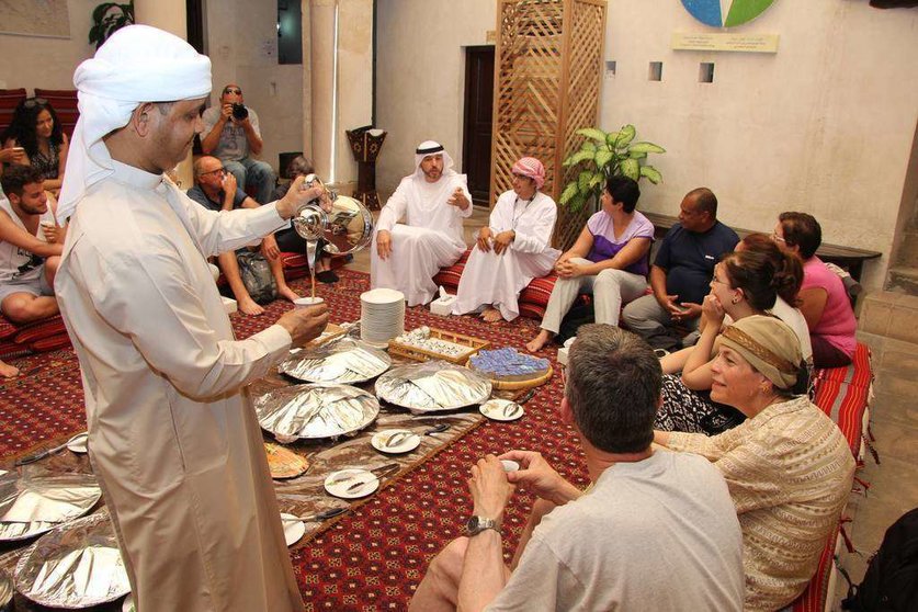 Encuentro en el Centro Cultural Sheikh Mohammed de Dubai. (EL CORREO)