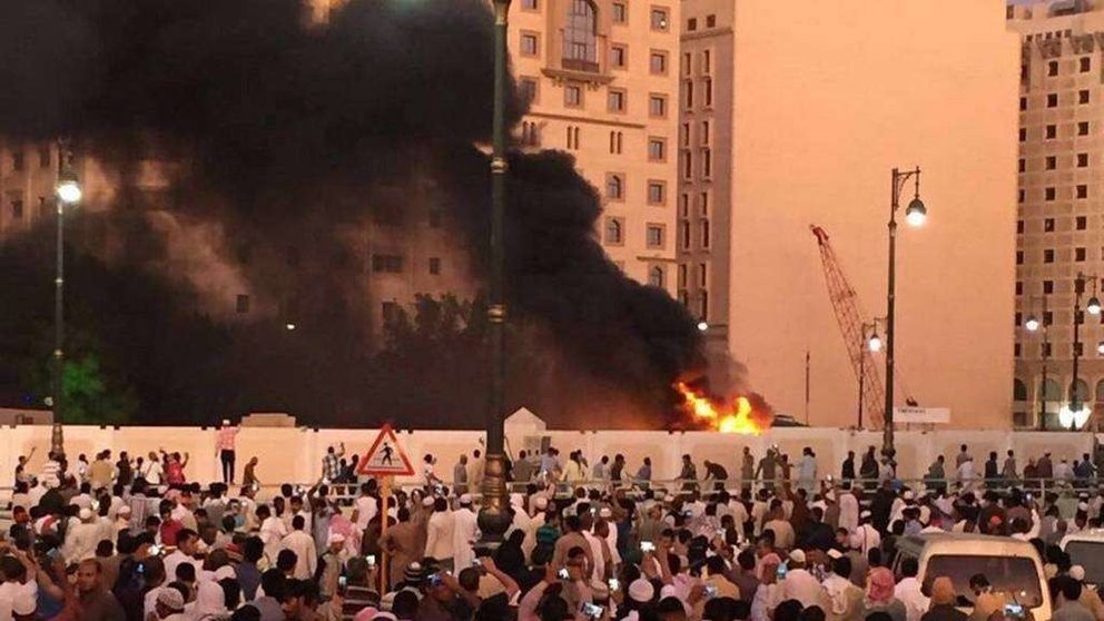 Explosión en la Mezquita del Profeta en Medina.