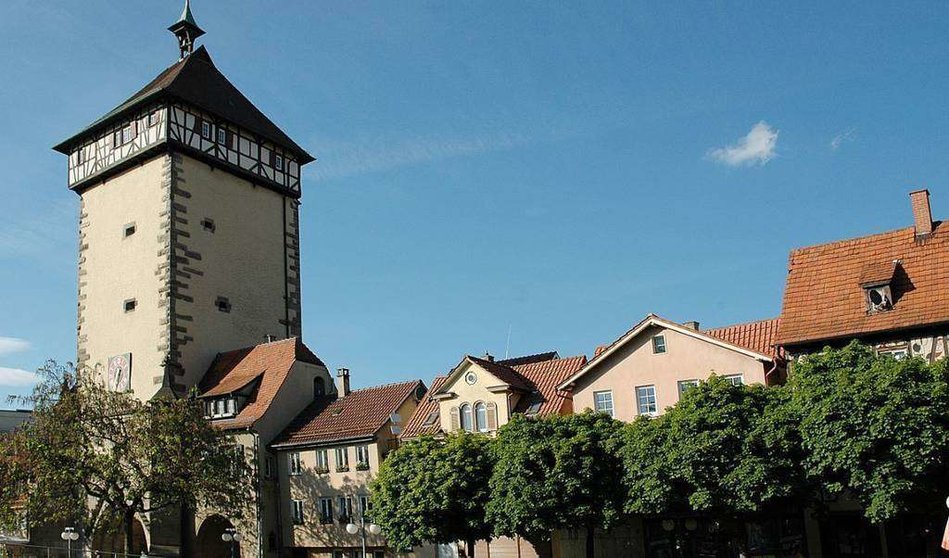 Una imagen del pueblo de Reutlingen en Alemania.