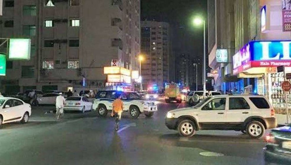 Una imagen de la zona de Sharjah donde ocurrieron los hechos.