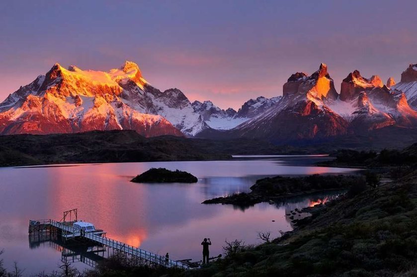 Una imagen de la Patagonia argentina.