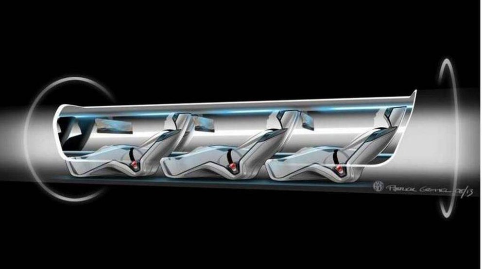 Hyperloop quiere transportar pasajeros a la velocidad del sonido.
