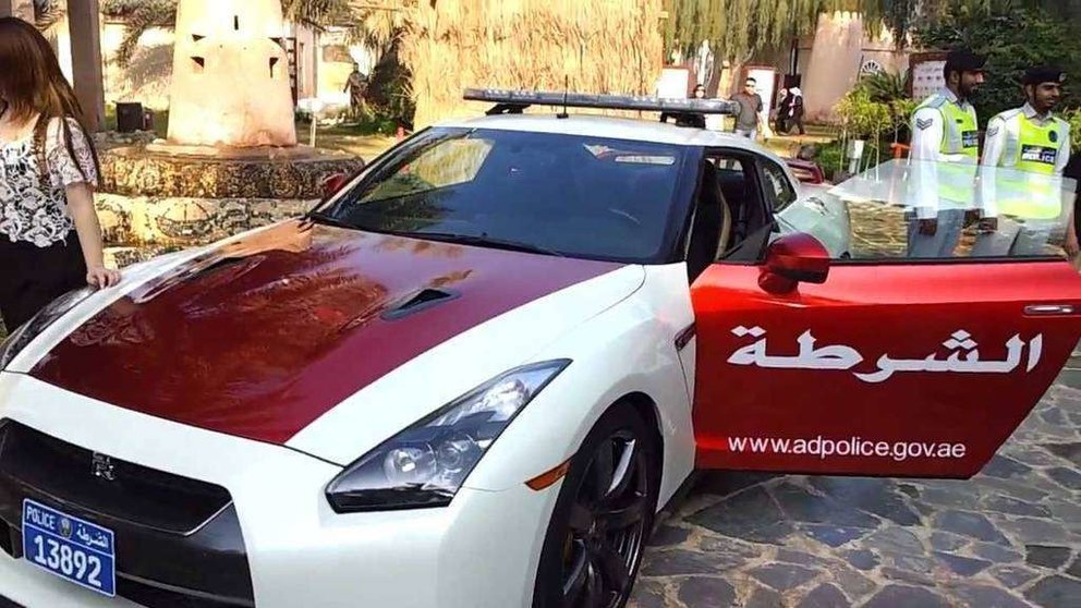 Una patrulla de la Policía de Abu Dhabi.