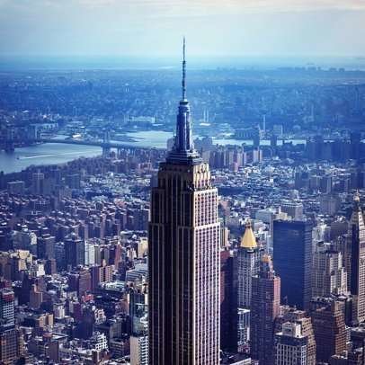 Imagen del Empire State en la ciudad de Nueva York.