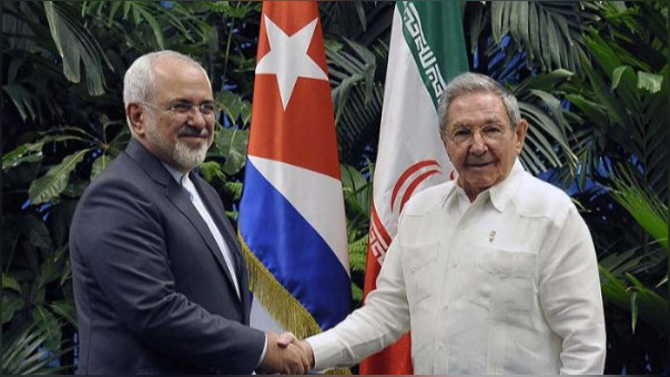 La delegación iraní visitó el país de Cuba en primer lugar.