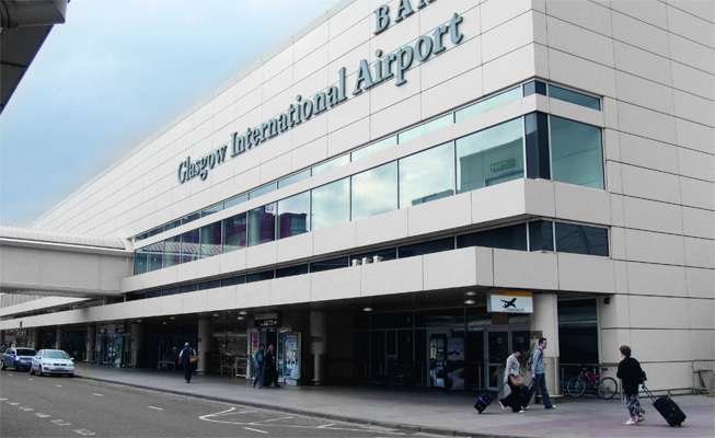 Una imagen del aeropuerto de Glasgow.