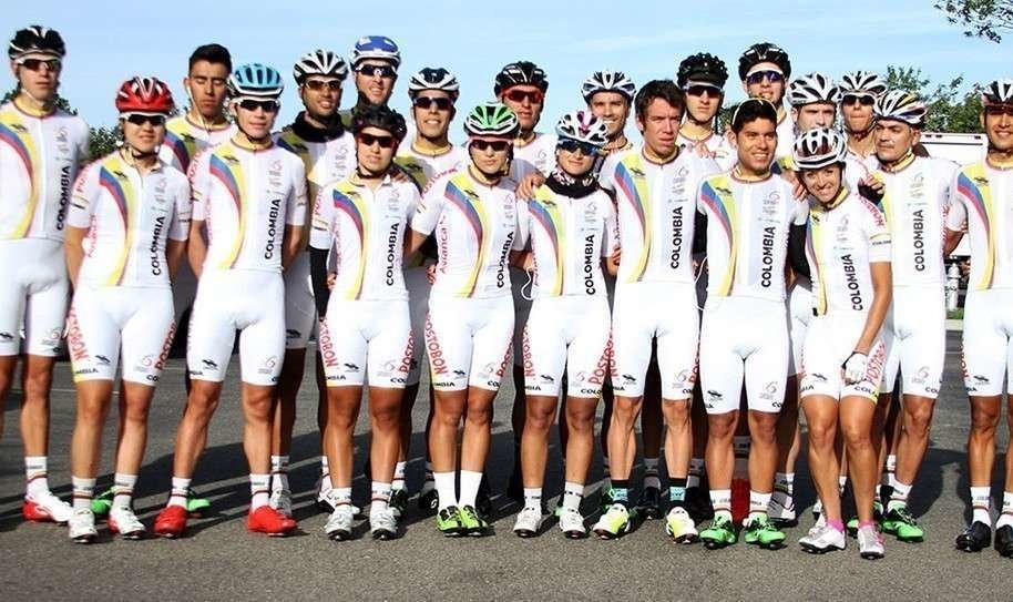 La Selección Colombiana de ciclismo que acudirá a Doha.