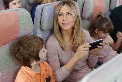 Una imagen del anuncio de Emirates con Jennifer Aniston.