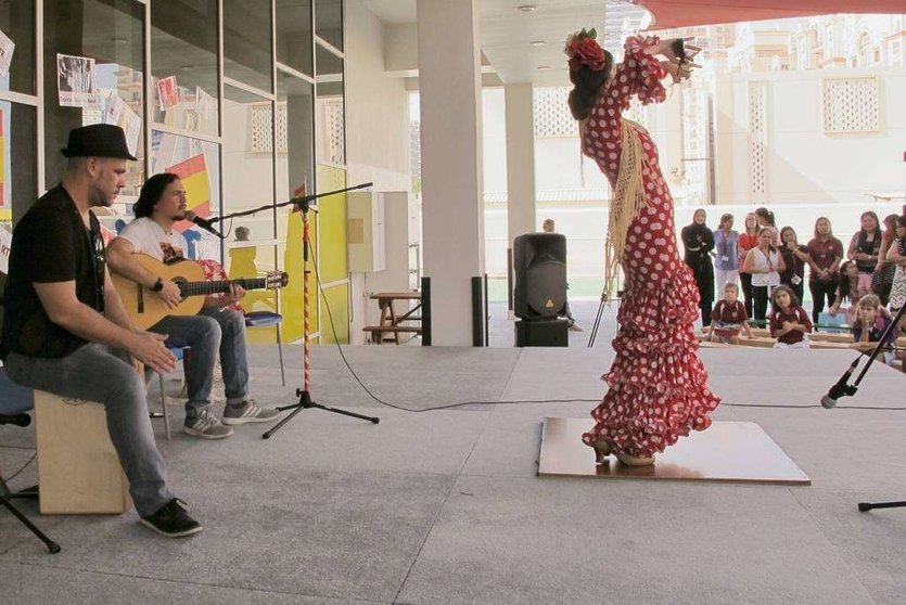 El evento contó con actuaciones de flamenco. (E.C.)
