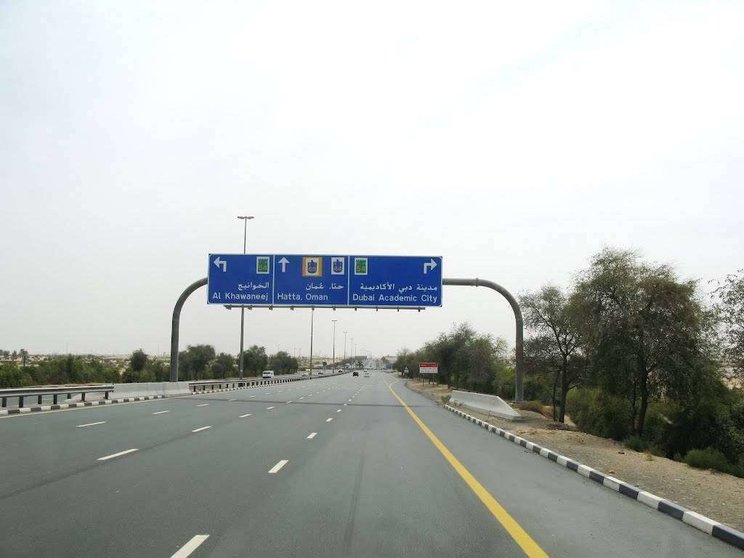 Carretera Al Awir en Dubai. (Panoramio.com)