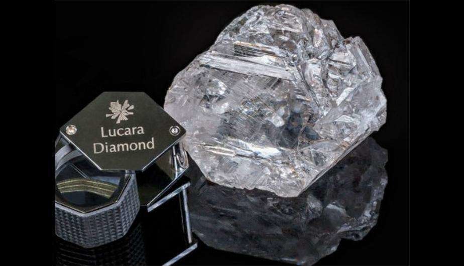 Una imagen del diamante más caro del mundo.
