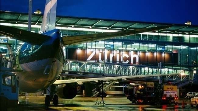 Una imagen del Aeropuerto de Zúrich.