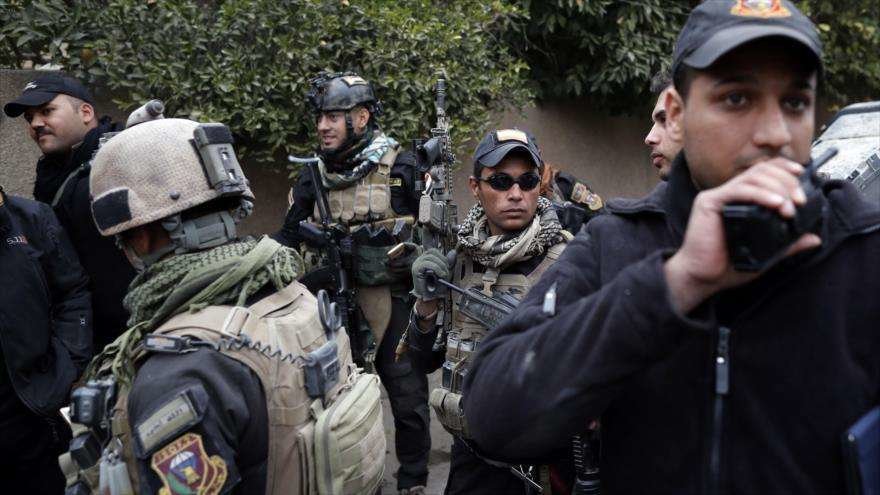 Las Fuerzas Especiales del Ejército de Irak.