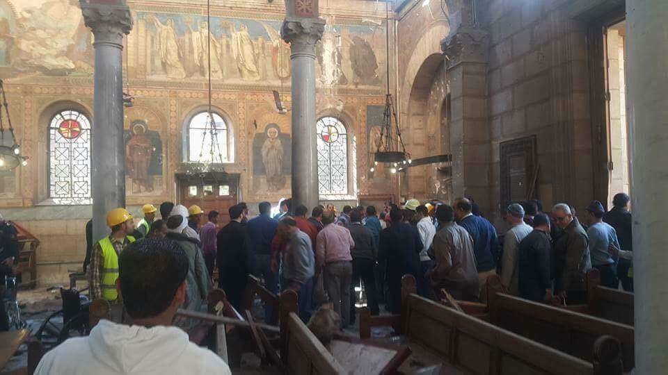  El último atentado se ha producido cerca de la catedral copta de El Cairo. (@auscma)