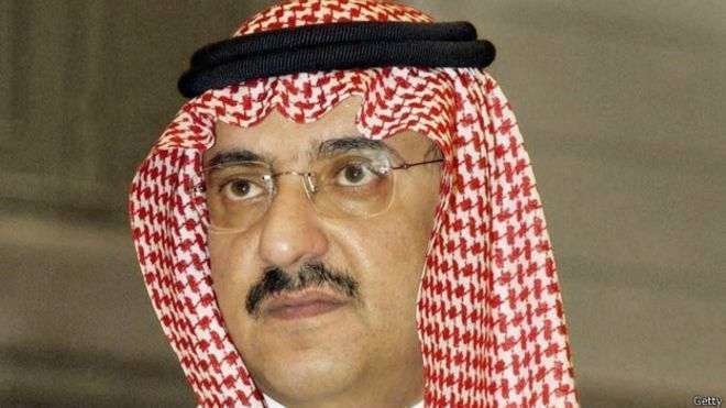 Mohammed bin Nayef, príncipe heredero de Arabia Saudita.