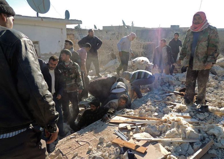 El ejército sirio negó su implicación en el uso de armas químicas.