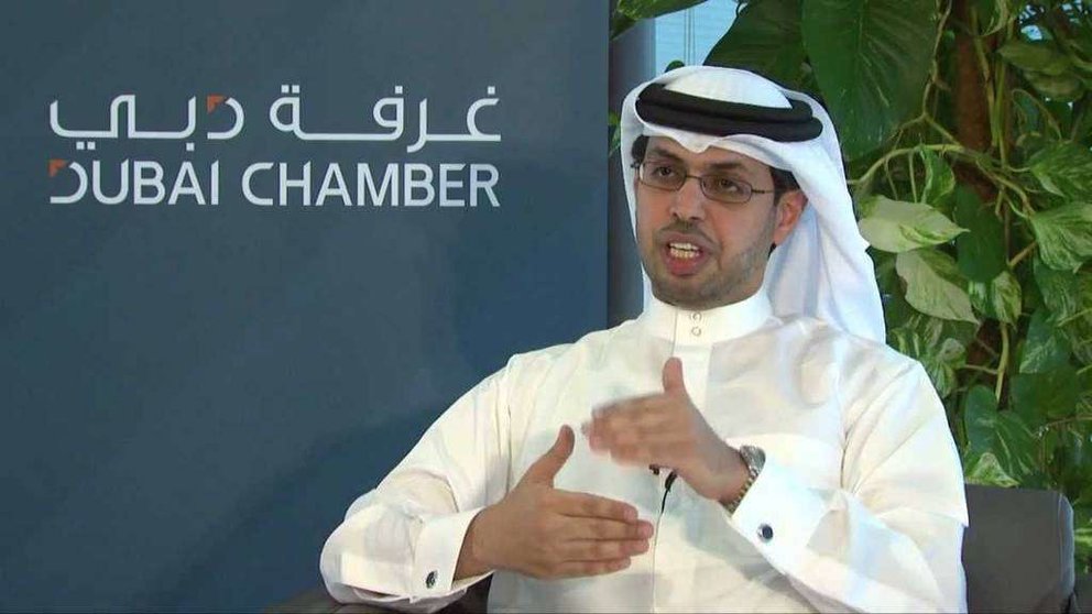 Hamad Buamim de la Cámara de Comercio de Dubai.
