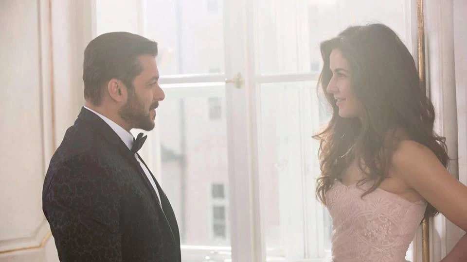 Los actores Salman Khan y Katrina Kaif. 